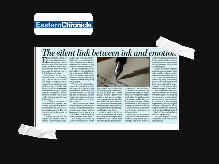 The Silent link between Ink and emotion
