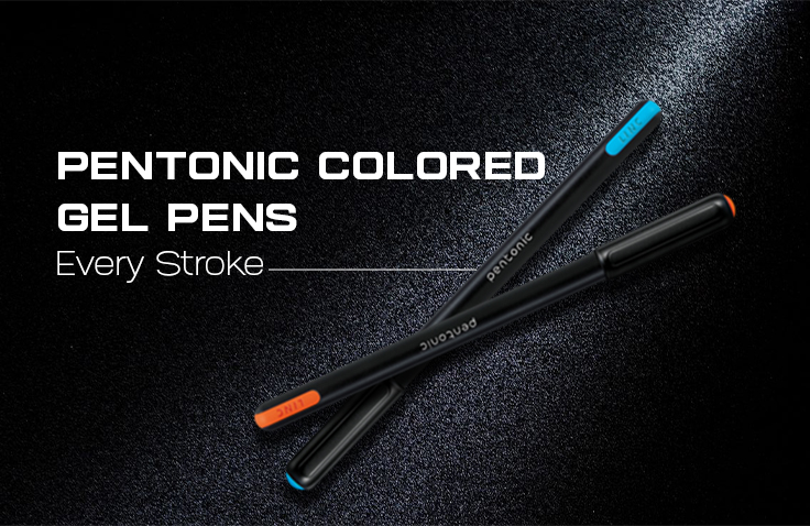 Pentonic Coloured Gel Pens – Add Vibrance to Every Stroke