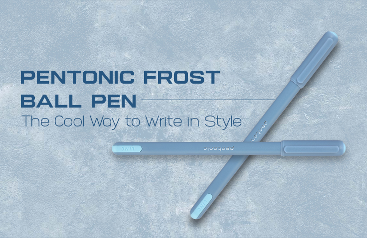 Pentonic Frost Ball Pen – The Cool Way to Write in Style